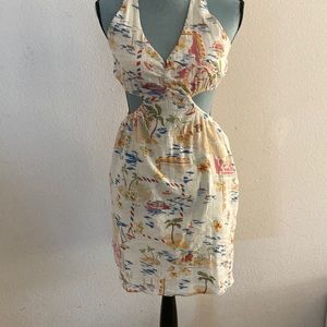 Cotton On Lined Sundress with cut out sides